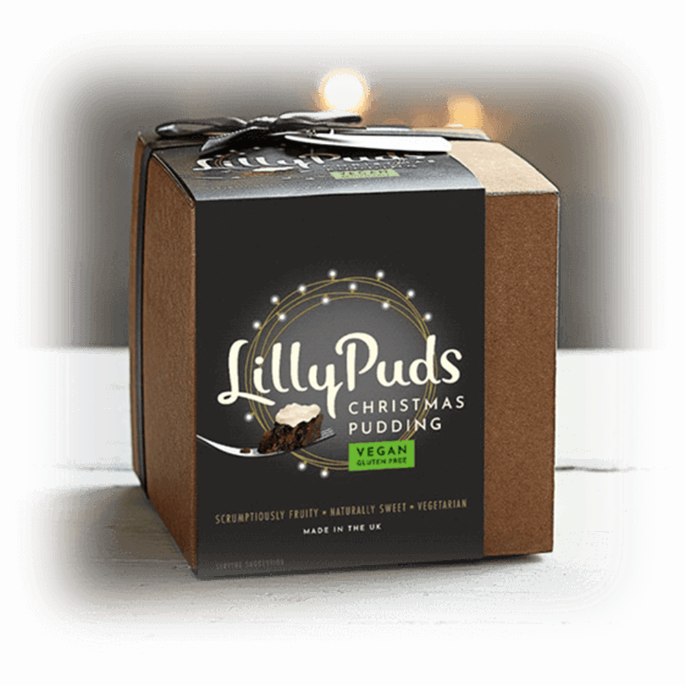 Lilly Puds Premium Vegan and Gluten Free Christmas Pudding 2x 120g